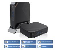 Blackview-Mini PC MP200 Intel de 11. ª generación, I9-11900H, hasta 4,9 GHz, 16GB, DDR4, 512GB/1TB, SSD, Windows 11 Pro, Wifi, 6, 4K, DH 16+512 negro