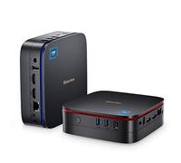 Blackview Mini PC, MP60 16GB DDR4/512GB SSD Ordenador, Intel Celeron N5095, 4K HD Doble HDMI, Dual-Band 2.4G+5G WiFi, Gigabit Ethernet de Cuatro Núcleos