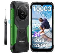 Blackview Móvil Irrompible Android 16, 12GB+128GB (TF 2TB) Móvil Rugerizado, 10000mAh Batería 6.56" HD+ Teléfono Movil AI Camera Face ID/Dual SIM/NFC/OTG/Gemini AI Movil Indestructible/3 Años Garantía