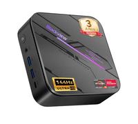 Blackview MP100Pro Mini PC (2026) con AMD Ryzen 5 7430U, Win 11 Pro Mini Ordenadores de sobremesa, 16GB RAM (Ultra-rápido 3733 MT/S) 512GB SSD, 4K 144Hz, Iluminación RGB, WiFi 6 para Oficina, Hogar