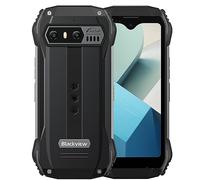 Blackview N6000 Mini Móvil Resistente, Pantalla de 4.3'', Cámara 48MP+16MP, Helio G99 16GB+256GB, IP68 IP69K Impermeable Android 13 Teléfono Smartphone Antigolpes, Batería 3880mAh, GPS NFC Negro