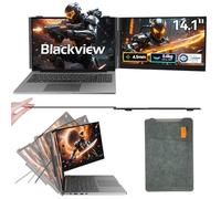 Blackview Pantalla Portatil Extensible Ultradelgado 14" FHD 1080P IPS Monitor Portátil,Certificación TÜV Luz Azul Baja,con HDMI/USB-A/Tipo-C Plug and Play, para Windows/Mac/Chrome/Switch/PS5