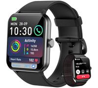 Blackview Reloj Inteligente Hombre Mujer con Llamadas, Pulsómetro/Oxímetro/Sueño/Podómetro, 1.85" Smartwatch Hombre con Whatsapp Mensajes, 100 Modos Deportivos, Pulsera Actividad para Android iOS