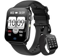 Blackview Reloj Inteligente Hombre Mujer - Llamadas Bluetooth y Notificación Mensajes, 1,91" Smartwatch con Linterna LED, SpO2, Pulsómetro, Sueño, Podómetro, Pulsera Actividad con 100 Modos Deportivos