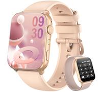 Blackview Reloj Inteligente Mujer - Llamadas Bluetooth y Notificación Mensajes, 1,91" Smartwatch Mujer con Linterna LED, SpO2, Pulsómetro, Sueño, Podómetro, Pulsera Actividad con 100 Modos Deportivos