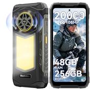 Blackview ROCK 5 Android 16 Movil Irrompible, 20000mAh Movil Resistente, 48(12+36)GB+256GB/2TB Móvil Rugerizado, 108MP AI Cámara, 6.78" FHD+ Display 120Hz IP69K Impermeable, NFC/OTG/GPS/3Años Garantía