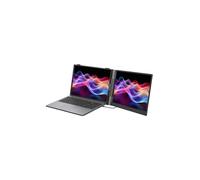 Blackview SCM8 Doble Pantalla PC Portátil 15,3", Monitor Portátil IPS FHD 1080P, Plug&Play USB-C, Compatible con Windows/Mac, Certificado TÜV