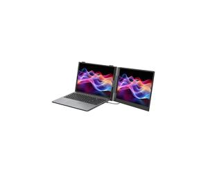 Blackview SCM8 Doble Pantalla PC Portátil 15,3", Monitor Portátil IPS FHD 1080P, Plug&Play USB-C, Compatible con Windows/Mac, Certificado TÜV