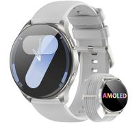 Blackview Smartwatch, Llamadas Bluetooth, Pantalla AMOLED de 1.43 Pulgadas, SpO2/Pulsómetro/Monitor de Sueño, Reloj Inteligente Hombre Mujer 100+ Modos Deportivos, Whatsapp Mensaje, Android & iOS