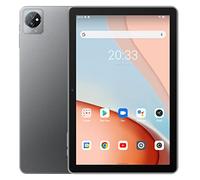 Blackview Tab 7, Tablet Android 12 10,1’’ HD+ IPS Display, Quad-Core 5GB RAM+64GB ROM (1TB Tarjeta SD Externa), Batería 6580mAh, Cámara Dual 5MP+2MP, WiFi Bluetooth Type-C, Dual Box Altavoces Gris