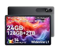 Blackview Tab 90 Tablet 11 Pulgadas, 24GB RAM +128GB ROM/TF 2TB Tablet Android 14, Dual 4G LTE & 5G WiFi, Widevine L1, Octa-Core Gaming Tablets, 8200mAh, BT5.0, Doble Cámara 13MP+8MP, Face ID