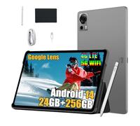 Blackview Tab16 Pro 2025 Juegos Tableta11 Pulgadas, 24GB+256GB/2TB Tablet Android 14, 4G LTE 5G WiFi, 2K FHD+ Gaming Tablet,7700mAh,13MP,Modo PC,Bolígrafo Inteligente + Funda, 2 Años Garantía