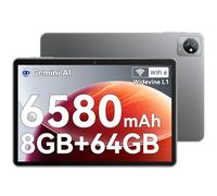 Blackview Tablet 10 Pulgadas Tableta Android 14, 12GB+64GB/2TB, WiFi 6, 6580 mAh Battery, Widevine L1, IPS HD+, Type-C, Dual Cámara, Google GMS, 2.0GHz Quad-Core,3.5 mm Jack/GMS/BT5.0