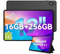Blackview Tablet 12 Pulgadas Tab18,16(8+8) GB RAM +256GB ROM(2TB TF), Helio G99 Android 13 2.4K Octa-Core Tablet, 8800mAh/33W/16MP+8MP Cámara/Dual 4G LTE+5G WiFi/GMS/GPS/Widevine L1/Bluetooth 5.1/TUV