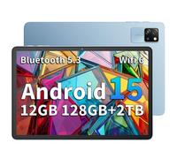 Blackview Tablet Android 15 Tab 60 WiFi 10 Pulgadas, PC Tableta, 12GB RAM + 128GB ROM/2TB TF, WiFi 6 Widevine L1, PC Mode 5100 mAh Batería Tablets Gaming Dual Cámara 8MP+5MP/WPS Suite/HD IPS
