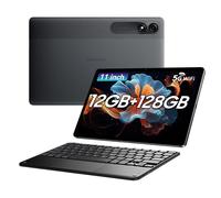 Blackview Tableta Tab 90 WIFI de 12 GB, 128 GB, 8200 mAh, pantalla HD+ de 10,92 pulgadas, T606, ocho núcleos, batería, tabletas WIFI, PC, Android 15 tablet+keyboard gris