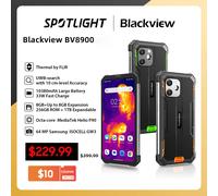 Blackview-teléfono inteligente BV8900 rugerizado, dispositivo con Android 13, pantalla de 2,4 K, 16GB + 256GB, Helio P90, térmico actualizado de FLIR®Teléfonos Green