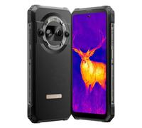Blackview Teléfono Resistente BL9000 Pro 5G Imágenes Térmicas (Lepton 3.5), 36GB+512GB, 6,78'' FHD+ 120Hz, Cámara 50MP+50MP, IP68 IP69K Android 14 Móvil Antigolpes, Carga Rápida 120W, NFC Negro