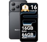 Blackview Wave 7C Telefono Movil Baratos Buenos Android 16, 32MP+13MP, 6.56", 16+64GB/2TB TF Celulares,Smartphone Libres Oferta 5000mAh//3.5mm/WiFi 5G/Face ID/3 Ranuras para SIM,3 Años de Garantía