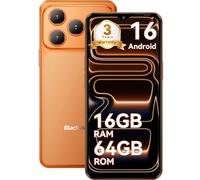 Blackview Wave 7C Telefono Movil Baratos Buenos Android 16,32MP+13MP,6.56",16+64GB/2TB TF Celulares Smartphone,Mobiles Libres Oferta 5000mAh/3.5mm/WiFi 5G/Face ID/3 Ranuras para SIM,3 Años de Garantía