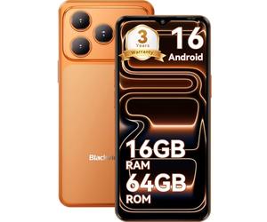 Blackview Wave 7C Telefono Movil Baratos Buenos Android 16,32MP+13MP,6.56",16+64GB/2TB TF Celulares Smartphone,Mobiles Libres Oferta 5000mAh/3.5mm/WiFi 5G/Face ID/3 Ranuras para SIM,3 Años de Garantía