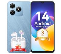 Blackview Wave 8C Movil Android 14 6+64GB/2TB, 6.56" HD+ IPS, 10W Cargador ápido,Smartphone 13MP+8MP/4G Dual SIM/Octa-Core/Face ID/OTG/GPS/Funda de Móvil/3 Años de Garantía Móviles 2025