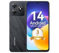 Blackview Wave 8C Teléfono Móvil Android 14 6GB+64GB/2TB, 6.56" HD+ IPS, 10W Cargador Rápido,Smartphone 13MP+8MP/4G Dual SIM/Octa-Core/Face ID/OTG/GPS/Funda de Móvil/3 Años de Garantía Móviles 2025