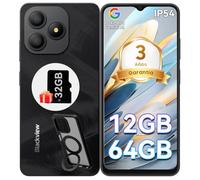 Blackview Wave 9C Smartphone Android 15 con Funda de Teléfono, Moviles Baratos 12GB+64GB/2TB TF, Telefonos Moviles IP54 6,56", Telefono Octa-Core, Dual SIM, 13+8MP, Face ID, Fingerprint, OTG, GPS