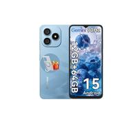 Blackview WAVE 9C Teléfono Móvil 6.56" 12Go+64Go 13MP+8MP 5000mAh Android 15 Smartphone Doble SIM Face ID, 3 Ranuras para Tarjetas - Azul