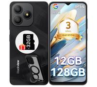 Blackview Wave 9C Telefonos Moviles Android 15 con Funda de Teléfono, Smartphone 12GB+128GB/2TB TF, Moviles Baratos IP54 6,56", Mobile Phone Octa-Core, Dual SIM, 13+8MP, Face ID, Fingerprint, OTG, GPS