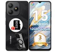 Blackview Wave 9C Telefonos Moviles Libres Android 15 con Funda del Soporte Ajustable, 12GB+128GB/2TB TF Smartphone, IP54 6,56" 13MP+8MP, 4G Dual SIM Móvil, Octa-Core, Fingerprint, OTG, GPS