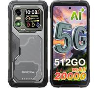 Blackview XPLORE 1 16GB 512GB 6.78" 5G Dual Pantalla Batería 20000mAh Negro