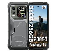 Blackview Xplore 1 Pro 12GB 256GB 6.78" IPS 2.4K 120Hz 5G Dual SIM IP69K 20000mAh Android 15 Negro