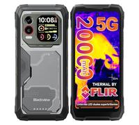 Blackview Xplore 1 Pro 5G Imágenes Térmicas Movil Resistente, Batería 20000mAh, 48GB+512GB/2TB TF, Dimensity 7050, Android 15 Movil Irrompible, 6.78" 120Hz 2.4K, 64MP+50MP, IP68/IP69K/OTG/NFC/GPS