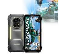 Blackview Xplore 2 12GB 256GB 6.73" AMOLED 3.2K 120Hz 5G Dual SIM Proyector 20000mAh IP69K Android Negro