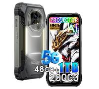 Blackview Xplore 2 Projector 5G Movil Irrompible，48GB+1TB/2TB Móvil Rugerizado，20000mAh Android 15 Teléfono Movil，Dimensity 8300,6.73"FHD+3.2K,Altavoz 2*2W 50MP+50MP Cámara AI Smartphone Todoterreno