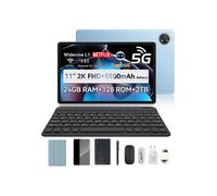 Blackview ZENO 10 Tableta 11" FHD IA Android 15, RAM 24 Go ROM 128 Go/SD 2 To, 8800mAh Widevine L1 1080P WPS, Doble SIM - Azul
