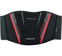 BLACKWILD Cinturón lumbar para moto, crossroad, para hombre y mujer, estabilización eficaz, calentador lumbar, soporte lumbar (rojo, S)