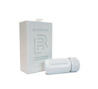 Blackwing Afilador de punta larga de un solo paso, hoja de acero alemán, aluminio mecanizado, diseño compacto, color blanco