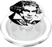 Blackwork de Beethoven PopSockets PopGrip para MagSafe