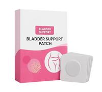 Bladder Leak Paratch, Women Men Paratch, Bladder Control Parches, Urinary Comfort Care, Breathable Skin Friendly Design, Urination Frequency Reducer Support, Work Travel Use, 4 Tablets
