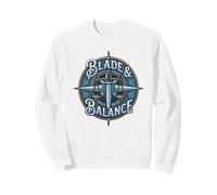 Blade and Balance Paladín RPG Clase Espada Símbolo Justicia Sudadera