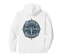 Blade and Balance Paladín RPG Clase Espada Símbolo Justicia Sudadera con Capucha