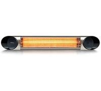 Blade - Calefactor de infrarrojos con 2000 W, incluye mando a distancia, 4 niveles de calor, temporizador, fibra de carbono que sirve de calefactor y foco). Infrarrojos para interior y exterior.