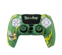Blade - Combo Pack PS5™ Rick and Morty Edición Glow in The Dark (Brilla en la Oscuridad) - Carcasa Rígida + Grips + Sticker Touchpad - Licencia Oficial RM0001