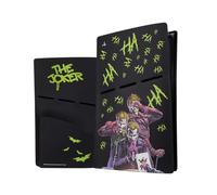 Blade - Funda de Silicona para Consola PS5 Slim, Edición Disco, Diseño Joker, Anti-Polvo y Anti-Arañazos, Doble Cubierta Silicona PS5 Slim, Orificios Ventilación, Fácil Instalación