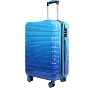 Blade Juego de 3 Maletas ampliables - Maleta rígida - Maleta Ligera con Ruedas - Equipaje de Mano de ABS + PC con candado TSA, 4 Ruedas giratorias - Juego de 3 Maletas de Viaje, Azul, Extra-Large,