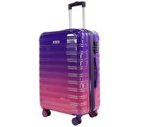 Blade Juego de 3 Maletas ampliables - Maleta rígida - Maleta Ligera con Ruedas - Equipaje de Mano de ABS + PC con candado TSA, 4 Ruedas giratorias - Juego de 3 Maletas de Viaje, Morado, Large, Maleta