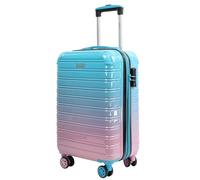 Blade Juego de 3 Maletas ampliables - Maleta rígida - Maleta Ligera con Ruedas - Equipaje de Mano de ABS + PC con candado TSA, 4 Ruedas giratorias - Juego de 3 Maletas de Viaje, Azul-Rosa, M