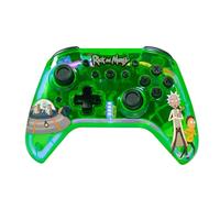 Blade - Mando Inalámbrico Rick and Morty™ Oficial,Pro Controller Compatible con Switch 2 PC, Android, Bluetooth Baja Latencia, LED RGB, Gran Autonomía